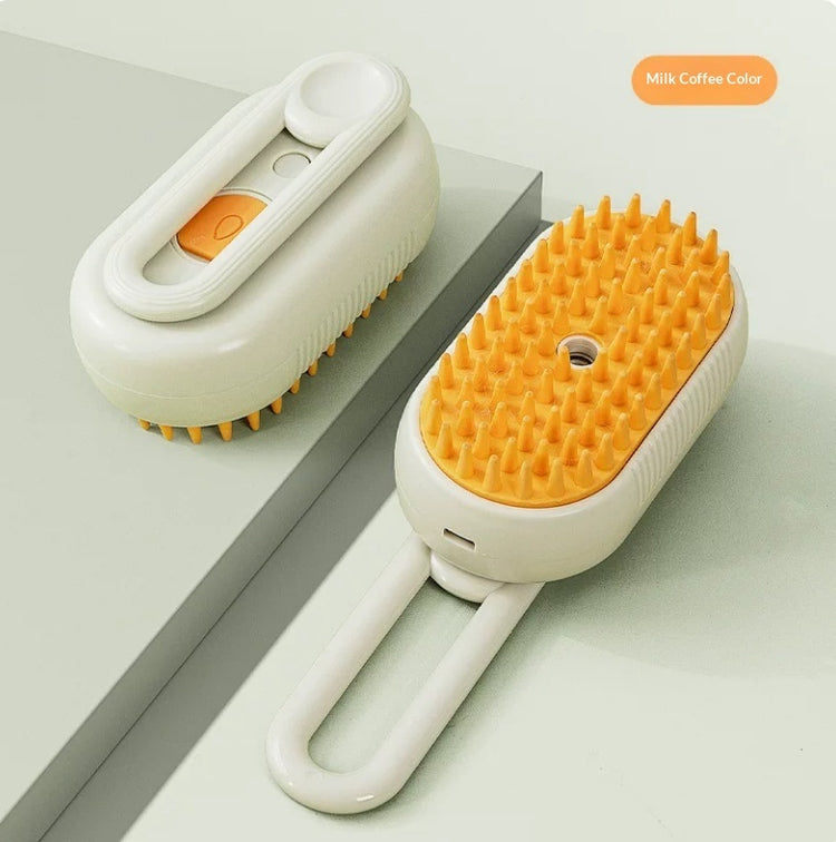 SteamPaw 3-in-1 Electric Steam Grooming Brush