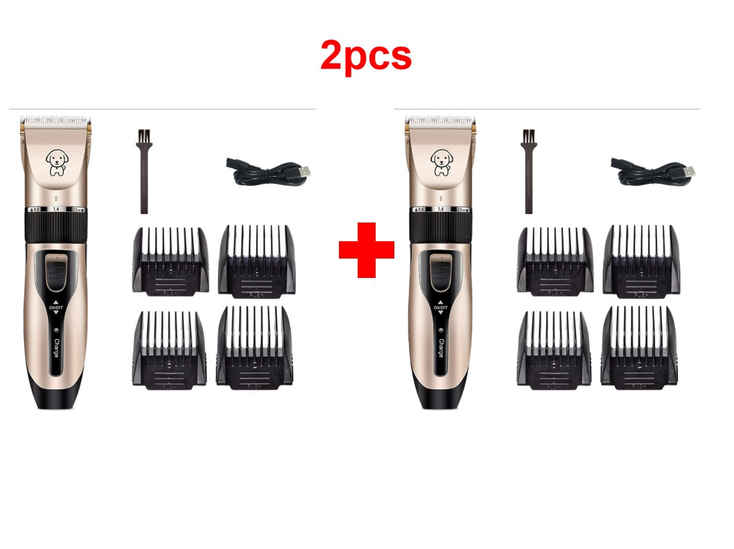 Dog Hair Clippers TrimPaw Low-Noise Pet Grooming Trimmer