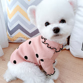 Polka Dot Dog Shirt PawPolka Soft Cotton Turtleneck