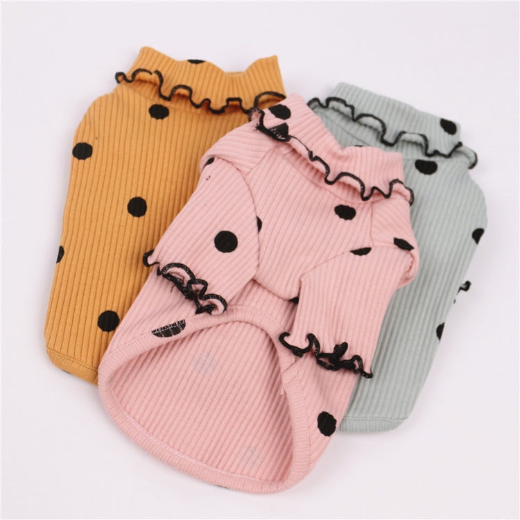 Polka Dot Dog Shirt PawPolka Soft Cotton Turtleneck