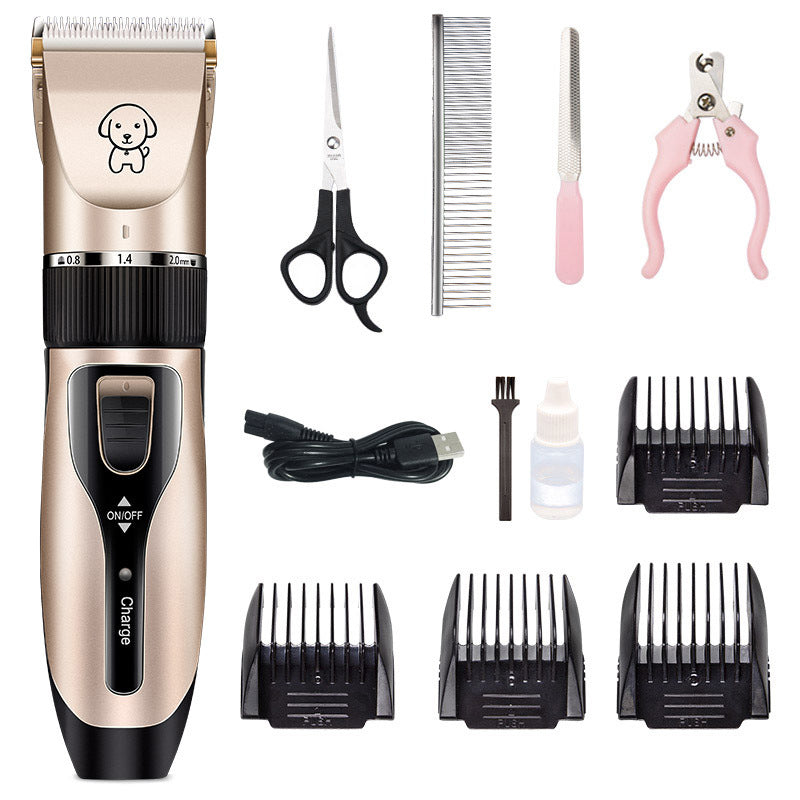 Dog Hair Clippers TrimPaw Low-Noise Pet Grooming Trimmer