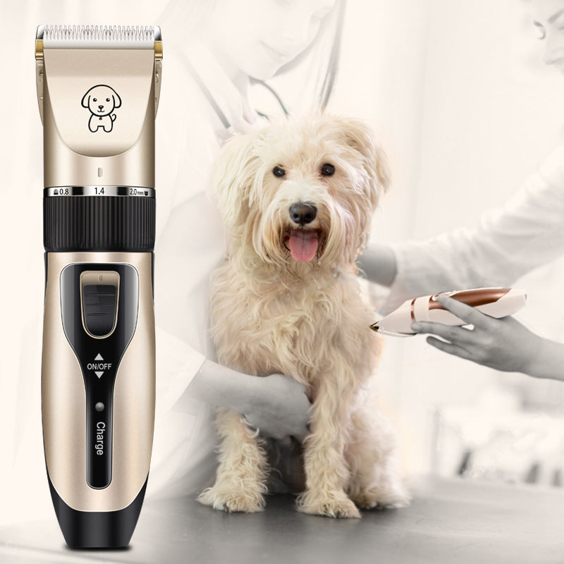 Dog Hair Clippers TrimPaw Low-Noise Pet Grooming Trimmer