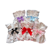 Floral Dog Dress PawBloom Cotton Pet Dress