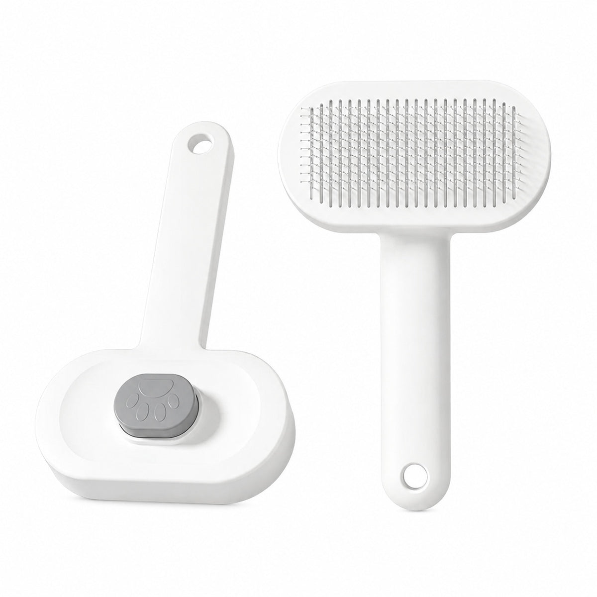 Self Cleaning Slicker Brush FurEase Dog & Cat Grooming