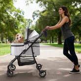 PawCruise The Luxury Foldable Pet Stroller Your Dog Deserves