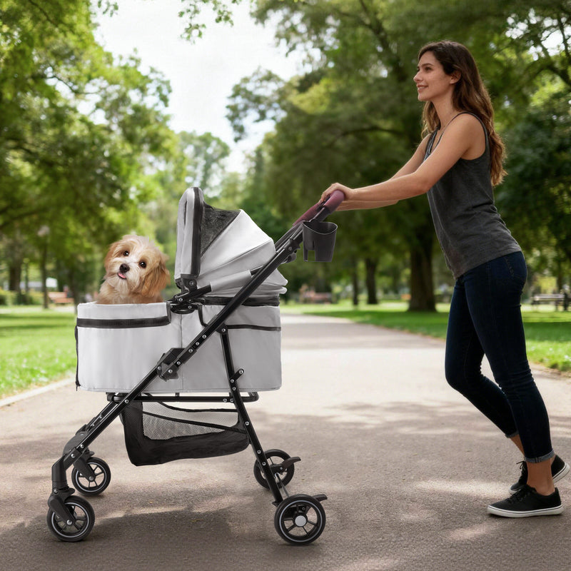 PawCruise The Luxury Foldable Pet Stroller Your Dog Deserves