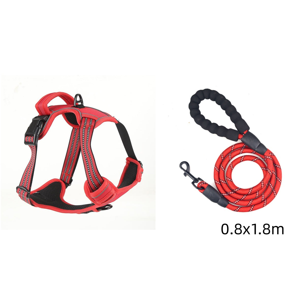 PawShield No-Pull Breathable Reflective Dog Harness Vest