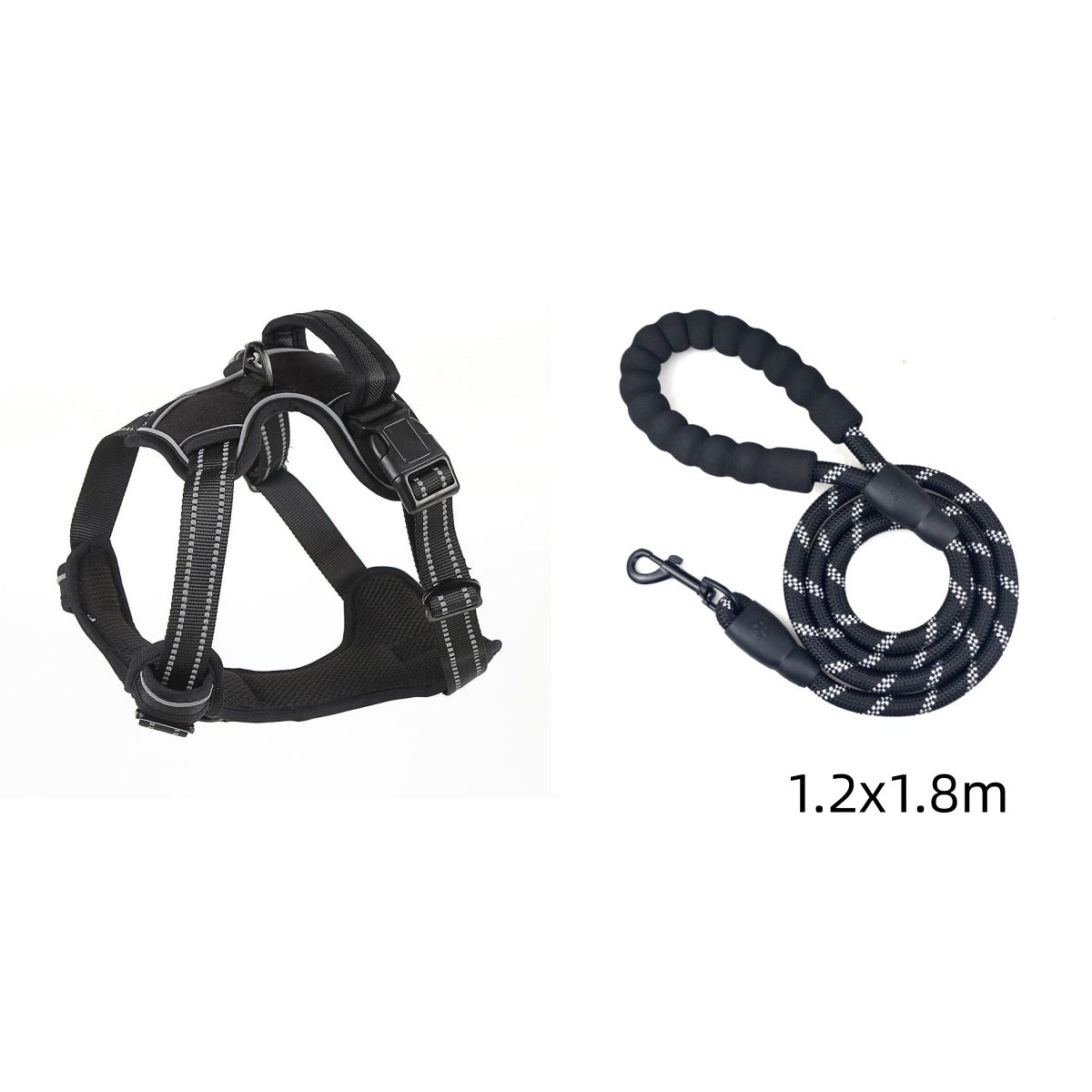 PawShield No-Pull Breathable Reflective Dog Harness Vest