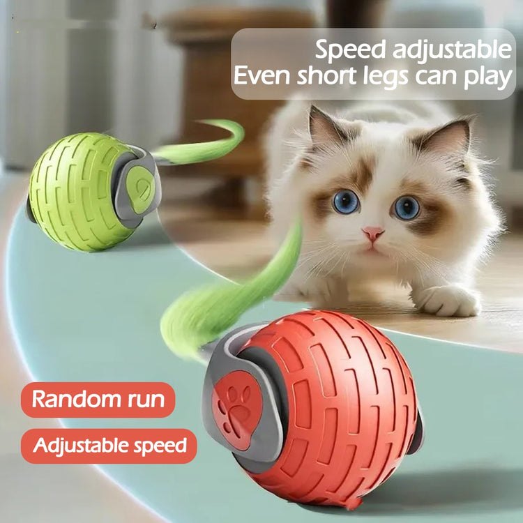 Smart Cat Ball Interactive Rolling Automatic Cat Toy