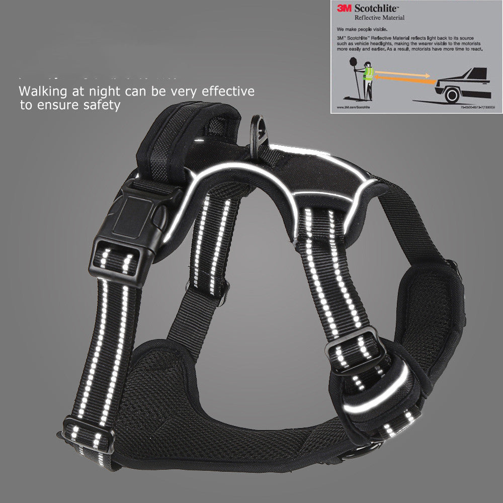 PawShield No-Pull Breathable Reflective Dog Harness Vest