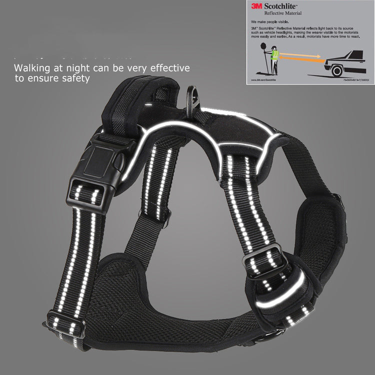 PawShield No-Pull Breathable Reflective Dog Harness Vest