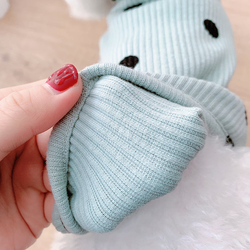 Polka Dot Dog Shirt PawPolka Soft Cotton Turtleneck
