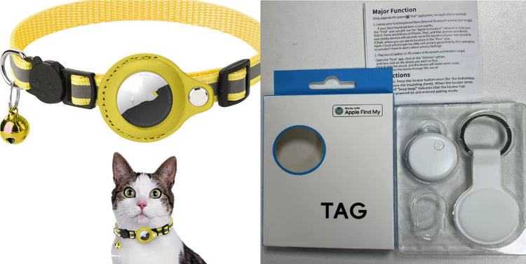 AirTag Pet Collar Holder  TrackPaw Reflective Waterproof Case