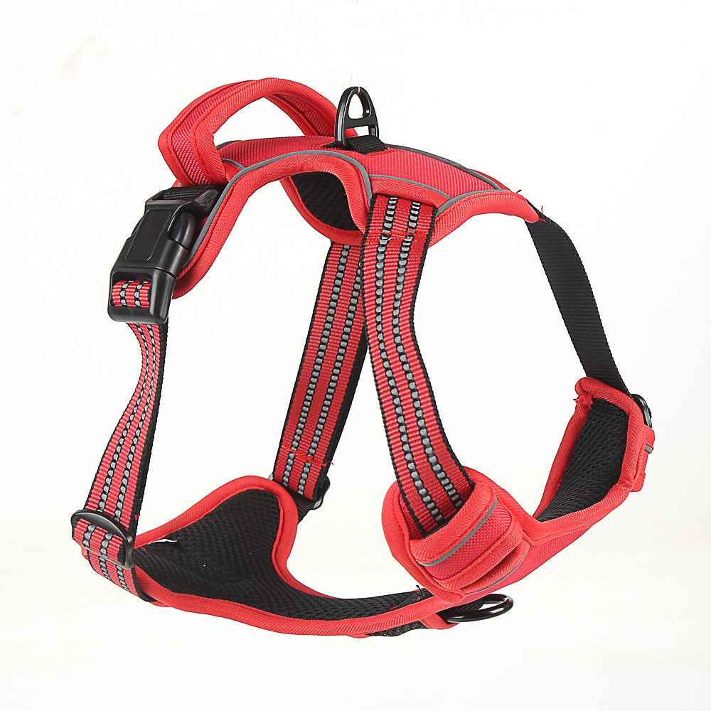 PawShield No-Pull Breathable Reflective Dog Harness Vest