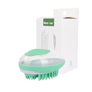 Pet Shampoo Brush PawLuxe 2-in-1 Bath & Massage Brush