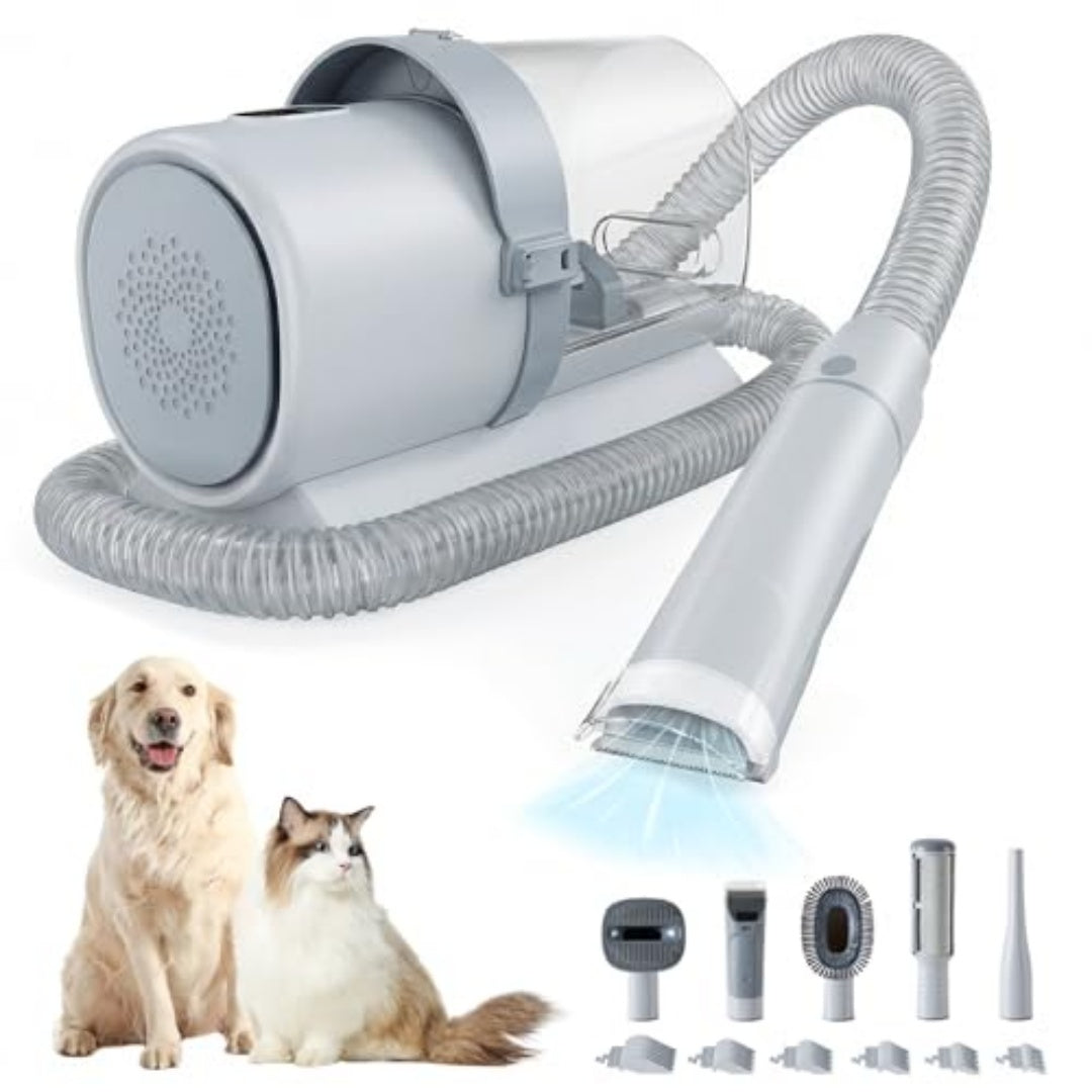 Pet Grooming Vacuum 5-in-1 Dog & Cat Grooming Kit