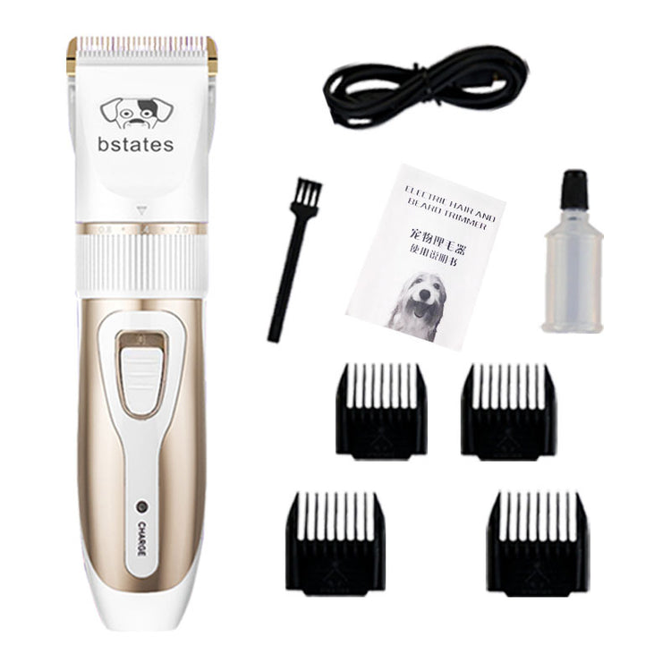 Dog Hair Clippers TrimPaw Low-Noise Pet Grooming Trimmer