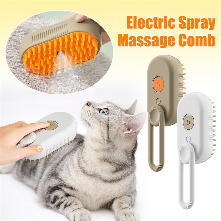 SteamPaw 3-in-1 Electric Steam Grooming Brush