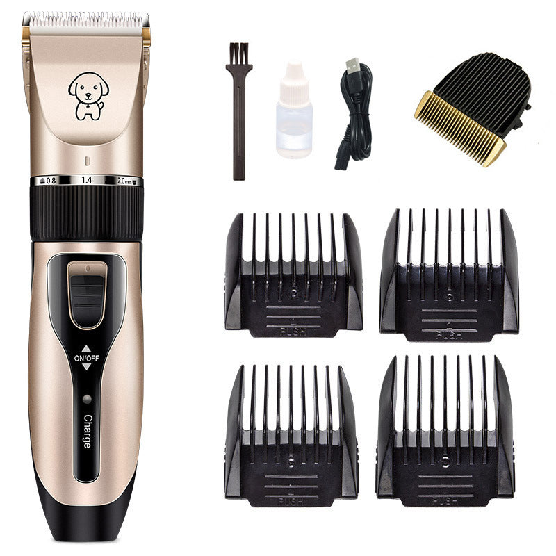 Dog Hair Clippers TrimPaw Low-Noise Pet Grooming Trimmer