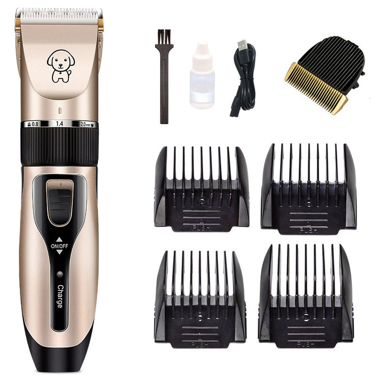 Dog Hair Clippers TrimPaw Low-Noise Pet Grooming Trimmer