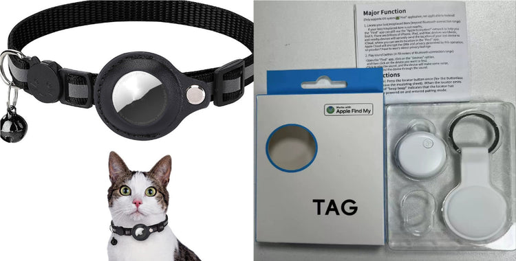 AirTag Pet Collar Holder  TrackPaw Reflective Waterproof Case