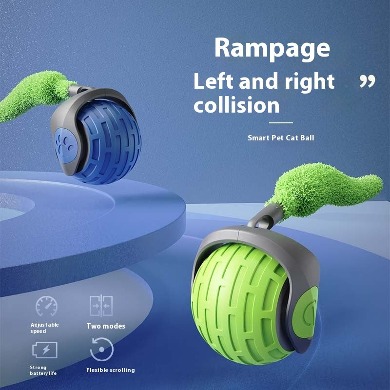 Smart Cat Ball Interactive Rolling Automatic Cat Toy