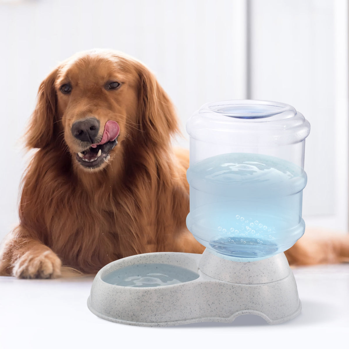 Automatic Pet Water Dispenser HydraPaw 3.5L Gravity Feeder
