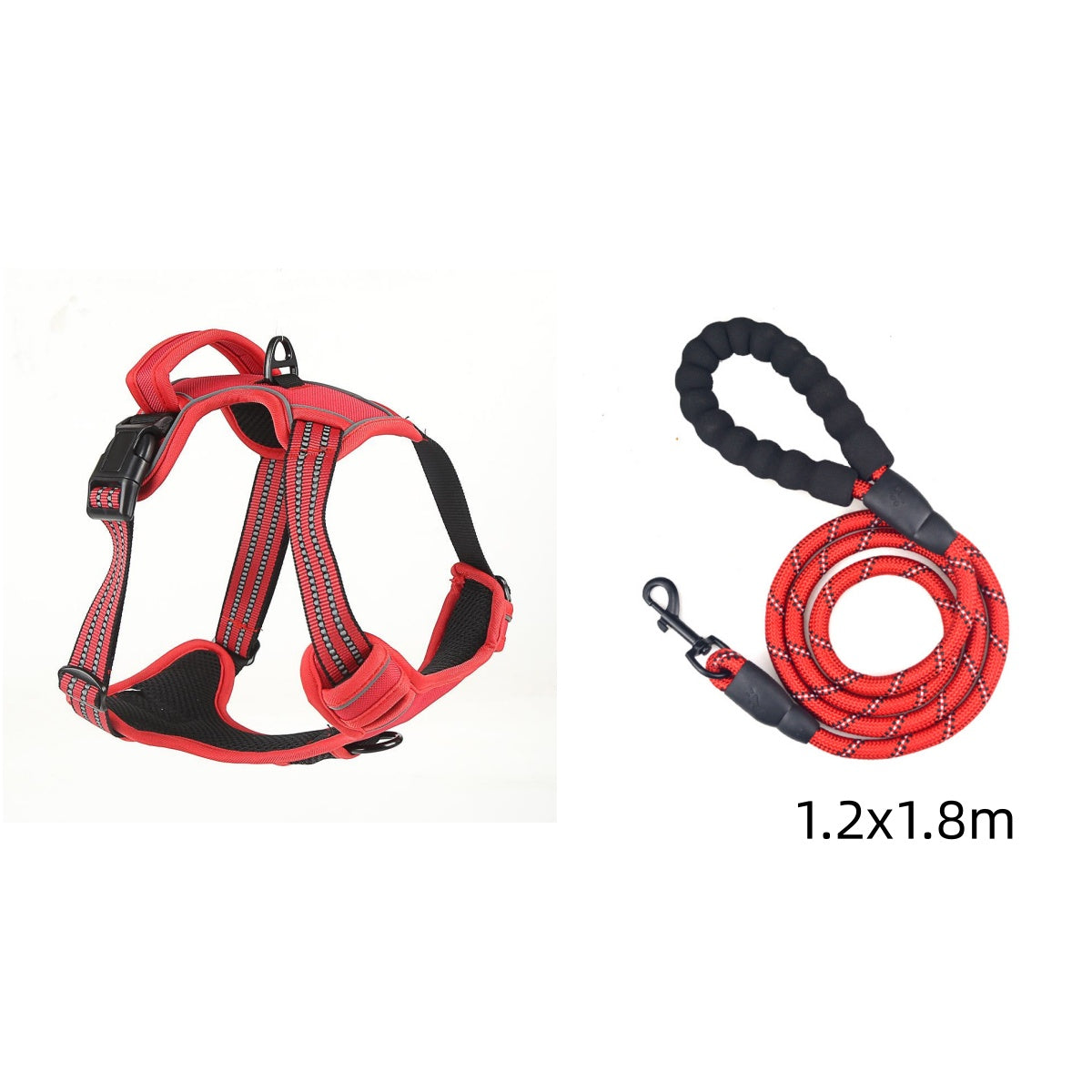 PawShield No-Pull Breathable Reflective Dog Harness Vest