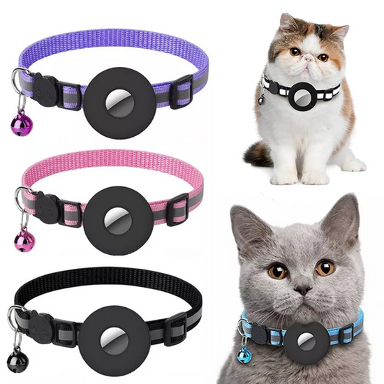 AirTag Pet Collar Holder  TrackPaw Reflective Waterproof Case