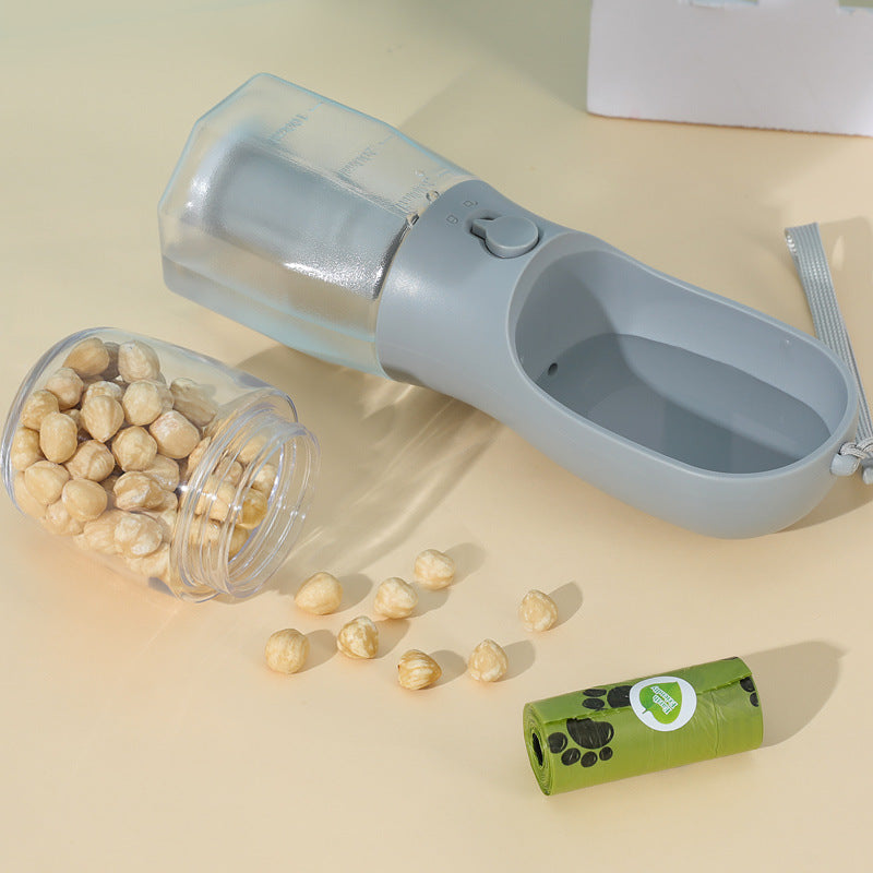PawGo 3-in-1 Travel Water Bottle