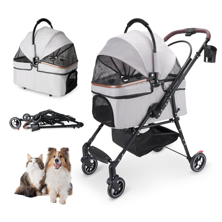 PawCruise The Luxury Foldable Pet Stroller Your Dog Deserves