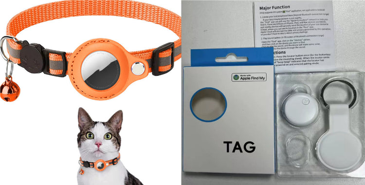 AirTag Pet Collar Holder  TrackPaw Reflective Waterproof Case